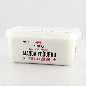 Buffa Manda Yoğurt, Tam Yağlı Kaymaklı (450 gr)