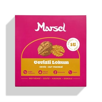 Cevizli Lokum (16'lı paket) Marsel
