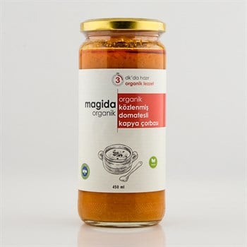 Organik Közlenmiş Domatesli Kapya Çorbası (450 ml) Magida