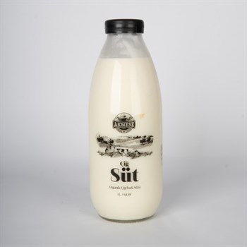 Organik Simental Çiğ Süt  (1 litre) Akmeşe