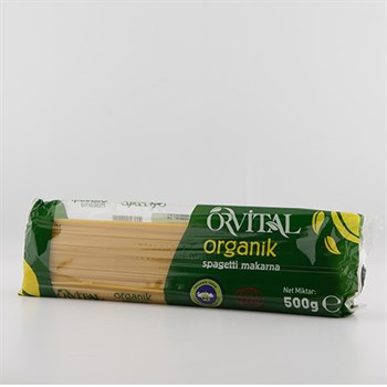 Organik Spaghetti Makarna, 500 gr (Orvital)