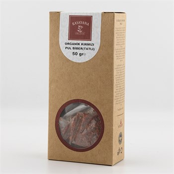 Organik Tatlı Kırmızı Pul Biber (50 gr) Rasayana