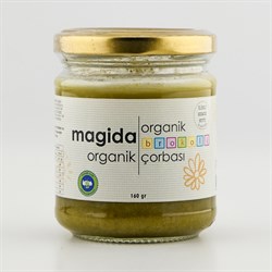 Organik Kemik Suyuna Brokoli Çorbası (160 ml) Magida