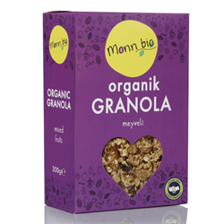 Organik Meyveli Granola (330 gr) Monn Bio
