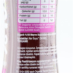 Organik Nar Suyu (200 ml) Elite Organik