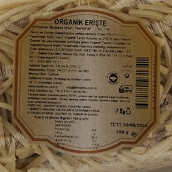Organik Sade Erişte (350 gr) Ekotime