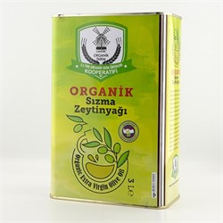 Organik Sızma Zeytinyağı (3 litre)