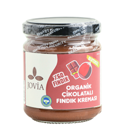 Organik Vegan Çikolatalı Fındık Kreması (200 gr) Jovia