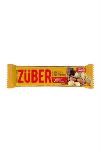 Yer Fıstıklı & Kakaolu Meyve Tatlısı (40 gr) Züber